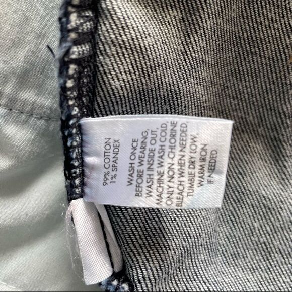 Ann Taylor Loft Denim Jeans ~ Modern Crop Dark Denim in size 24/00 - Picture 5 of 5